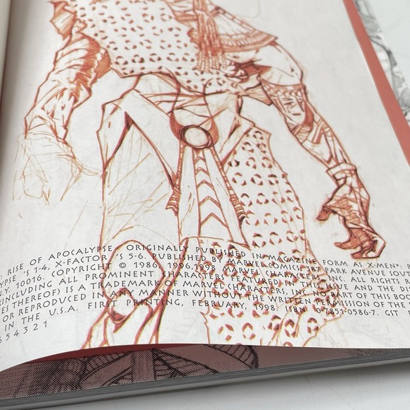 X-Men The Rise of Apocalypse (1998) Marvel TPB 1st Print - Picture 9 of 9